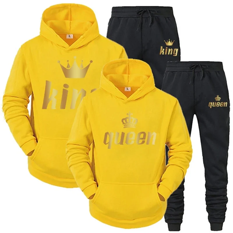 Men Women Tracksuit King And Q - Jogger Sweatpants Men ulasan dan harga