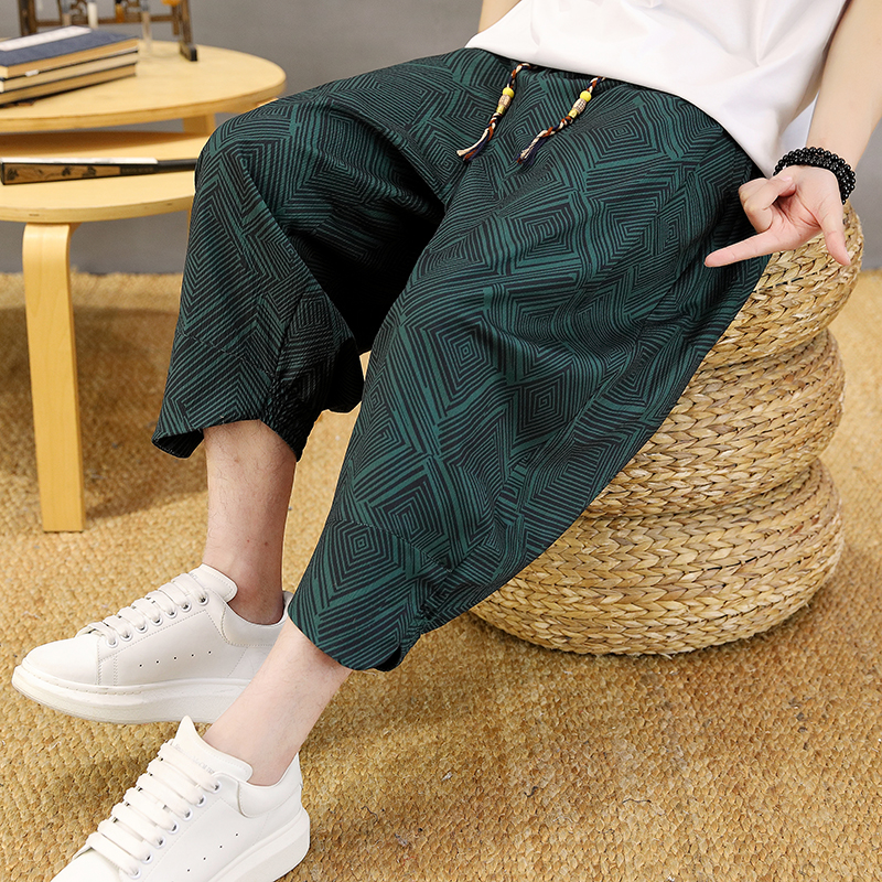 2026 Summer Men's Casual Loose - Men'S Fashion Linen Pants ulasan dan harga