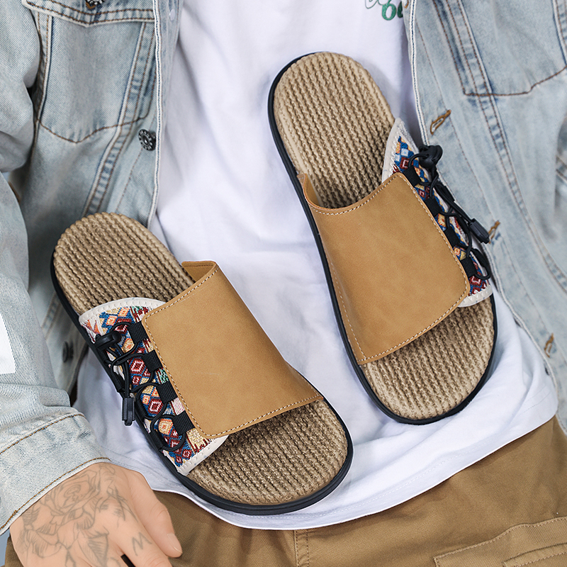 Men's slippers summer new brea - Men'S Fashion Xxl ulasan dan harga
