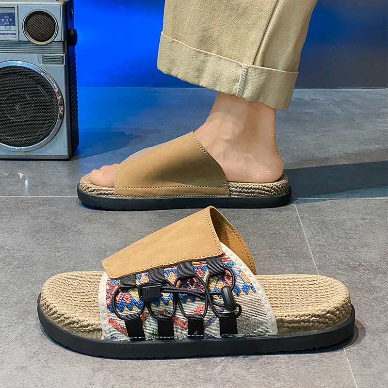 Men's slippers summer new brea - Men'S Fashion Xxl ulasan dan harga