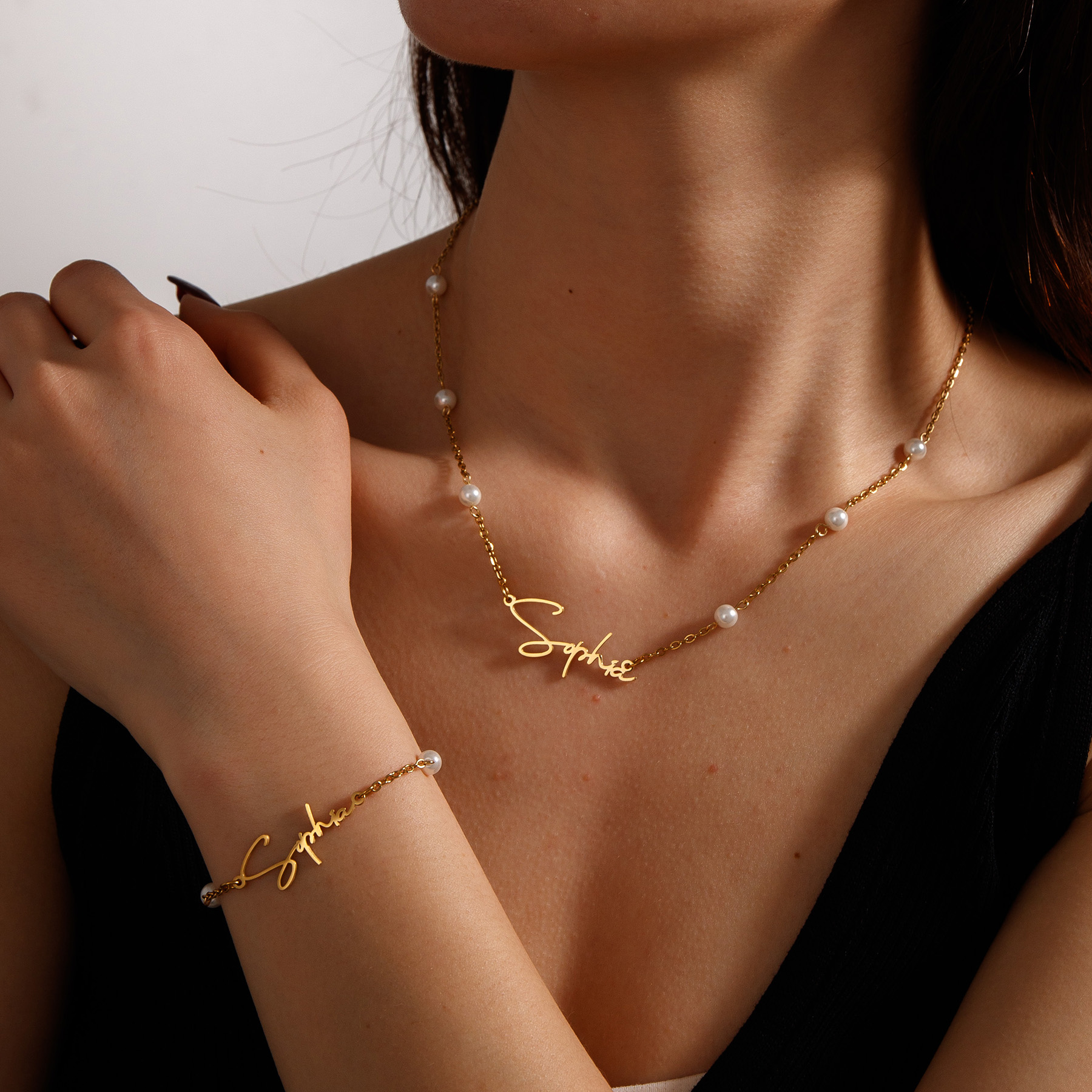 Atoztide Custom Name Necklace  - Men'S Fashion Jewelry Bracelets ulasan dan harga