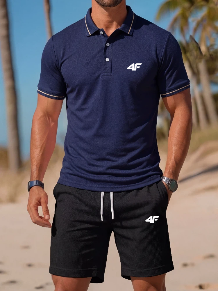 High end fashion printed polo  - Men'S Fashion Polo ulasan dan harga