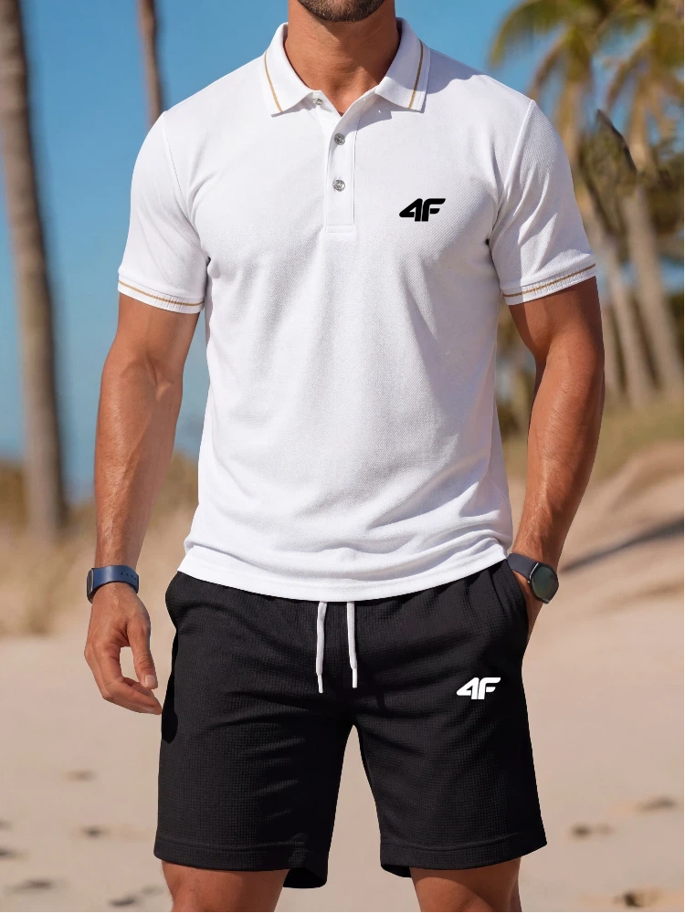 High end fashion printed polo  - Men'S Fashion Polo ulasan dan harga