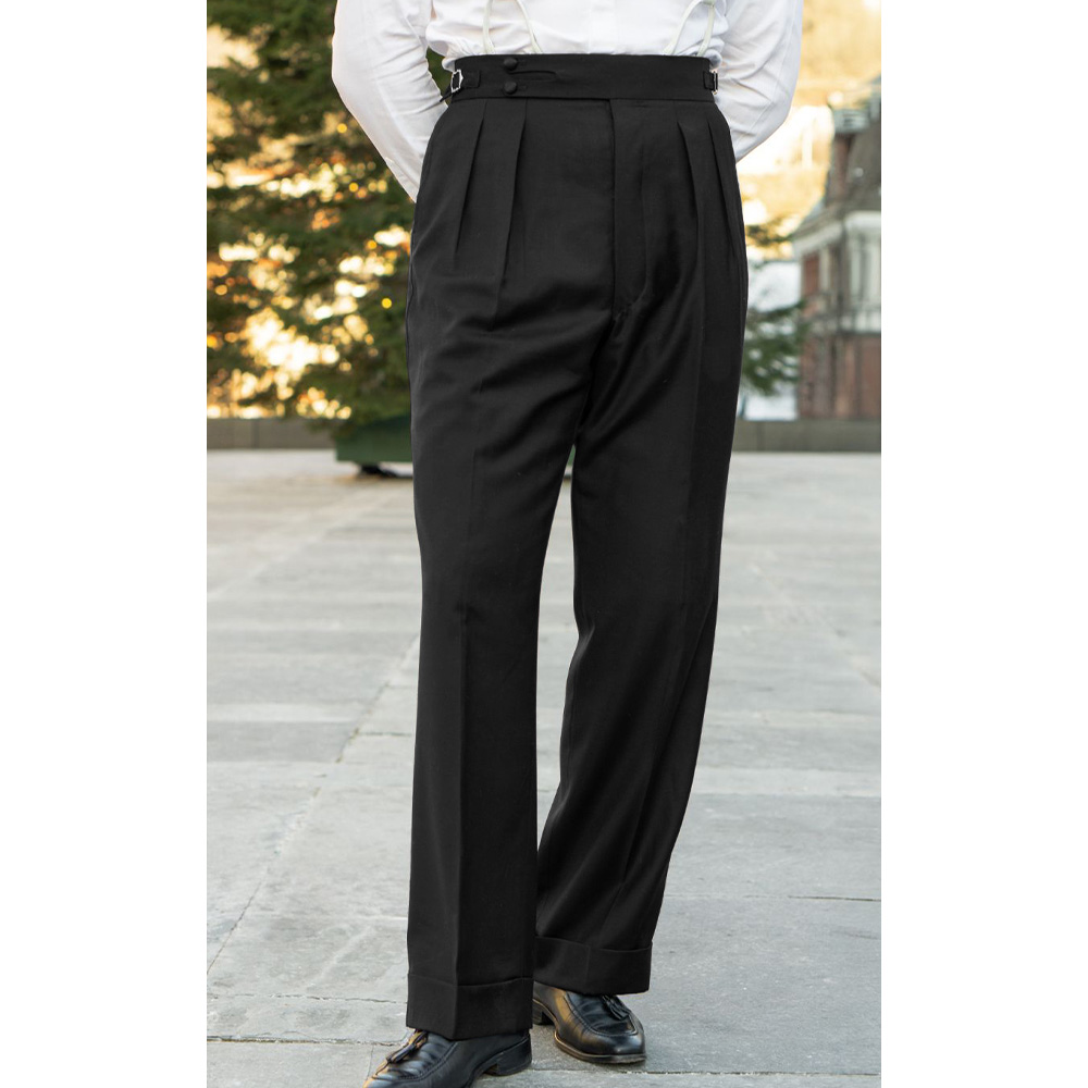 Mens Suit Pants Trousers Class - Formal Trouser Stretch ulasan dan harga