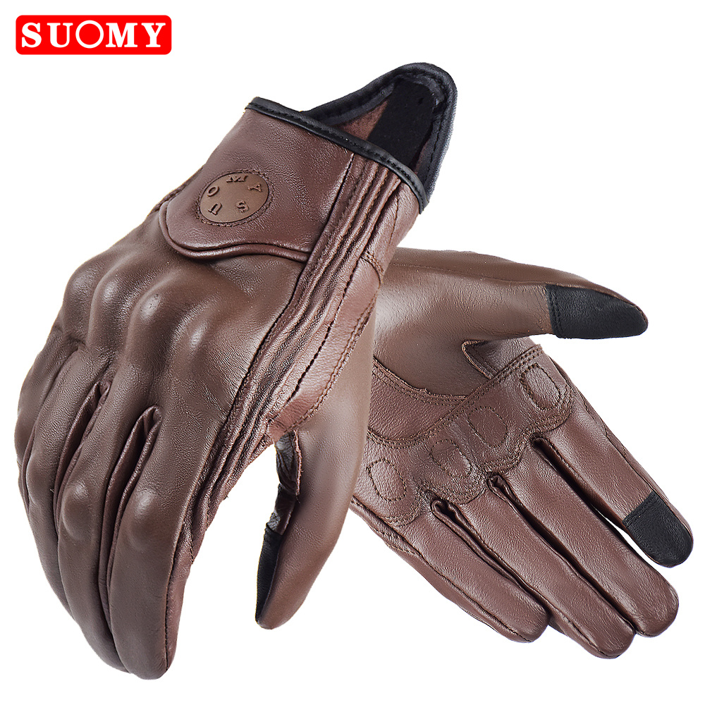 Suomy Vinatge Goatskin Motorcy - Men'S Fashion Gloves ulasan dan harga