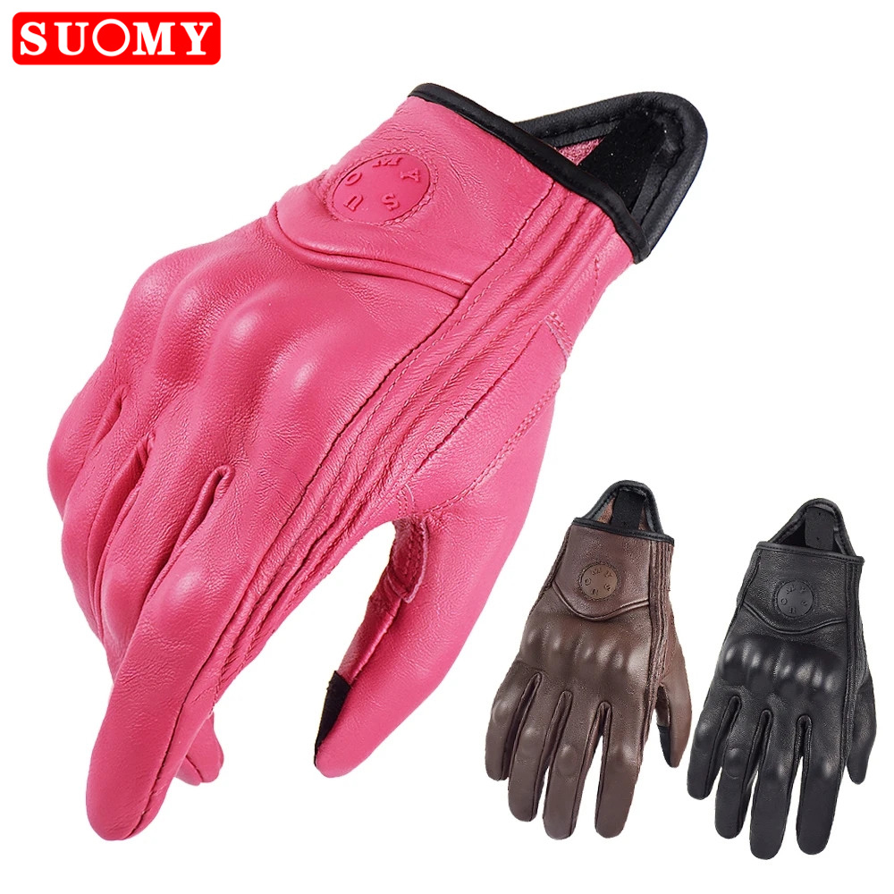 Suomy Vinatge Goatskin Motorcy - Men'S Fashion Gloves ulasan dan harga