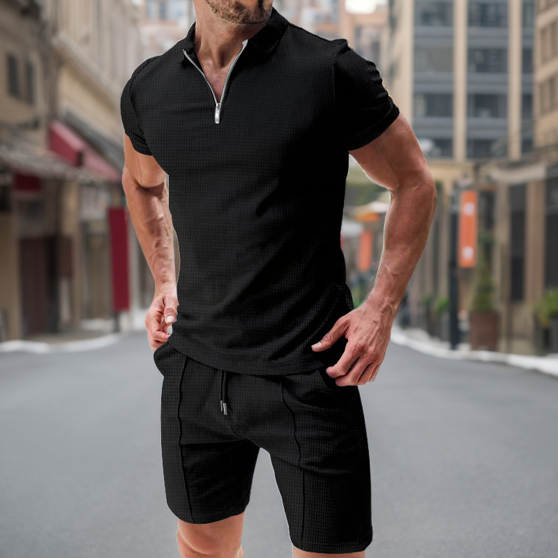 Men's Summer Polo Short‑Sleeve - Men'S Fashion Polo ulasan dan harga