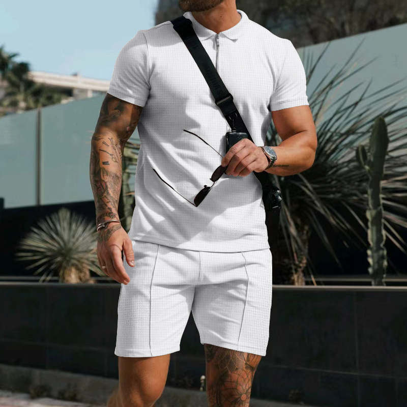 Men's Summer Polo Short‑Sleeve - Men'S Fashion Polo ulasan dan harga