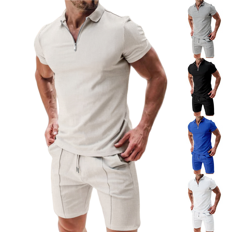 Men's Summer Polo Short‑Sleeve - Men'S Fashion Polo ulasan dan harga