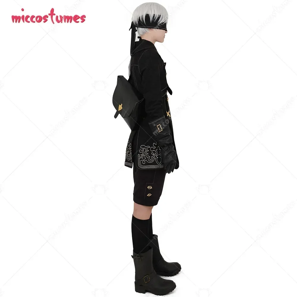 Miccostumes Unisex Black Cospl - Men'S Fashion Gloves ulasan dan harga
