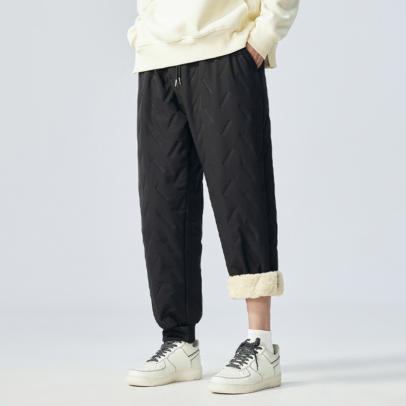 Men Winter Joggers Warm Outdoo - Jogger Sweatpants Men ulasan dan harga