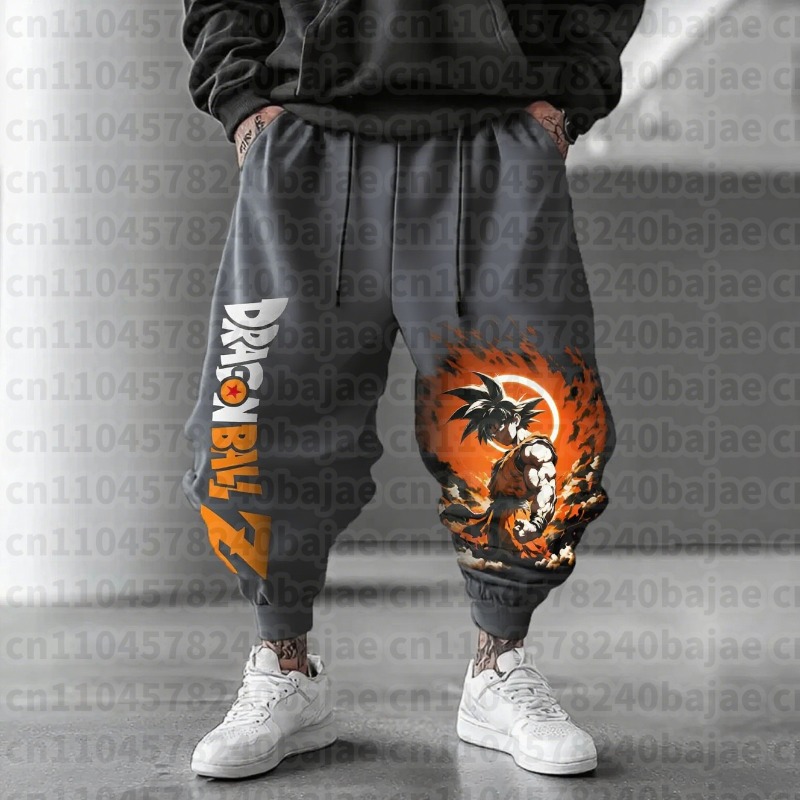 Dragon Ball Z Anime Graphic Me - Jogger Sweatpants Men ulasan dan harga